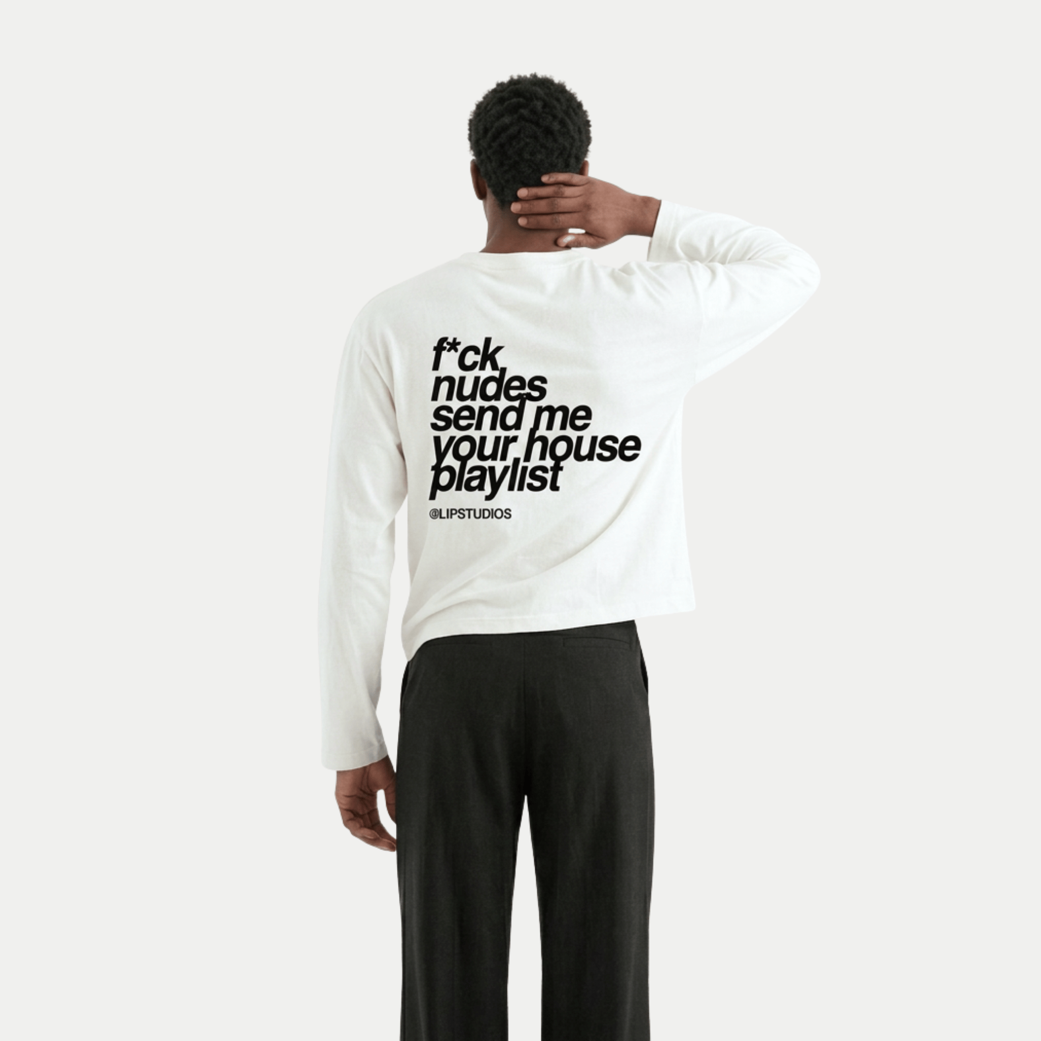 F*ck Nudes Longsleeve - White