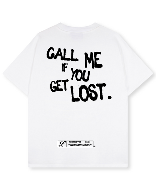 CALL ME IF YOU GET LOST TEE BLACK [WHITE]