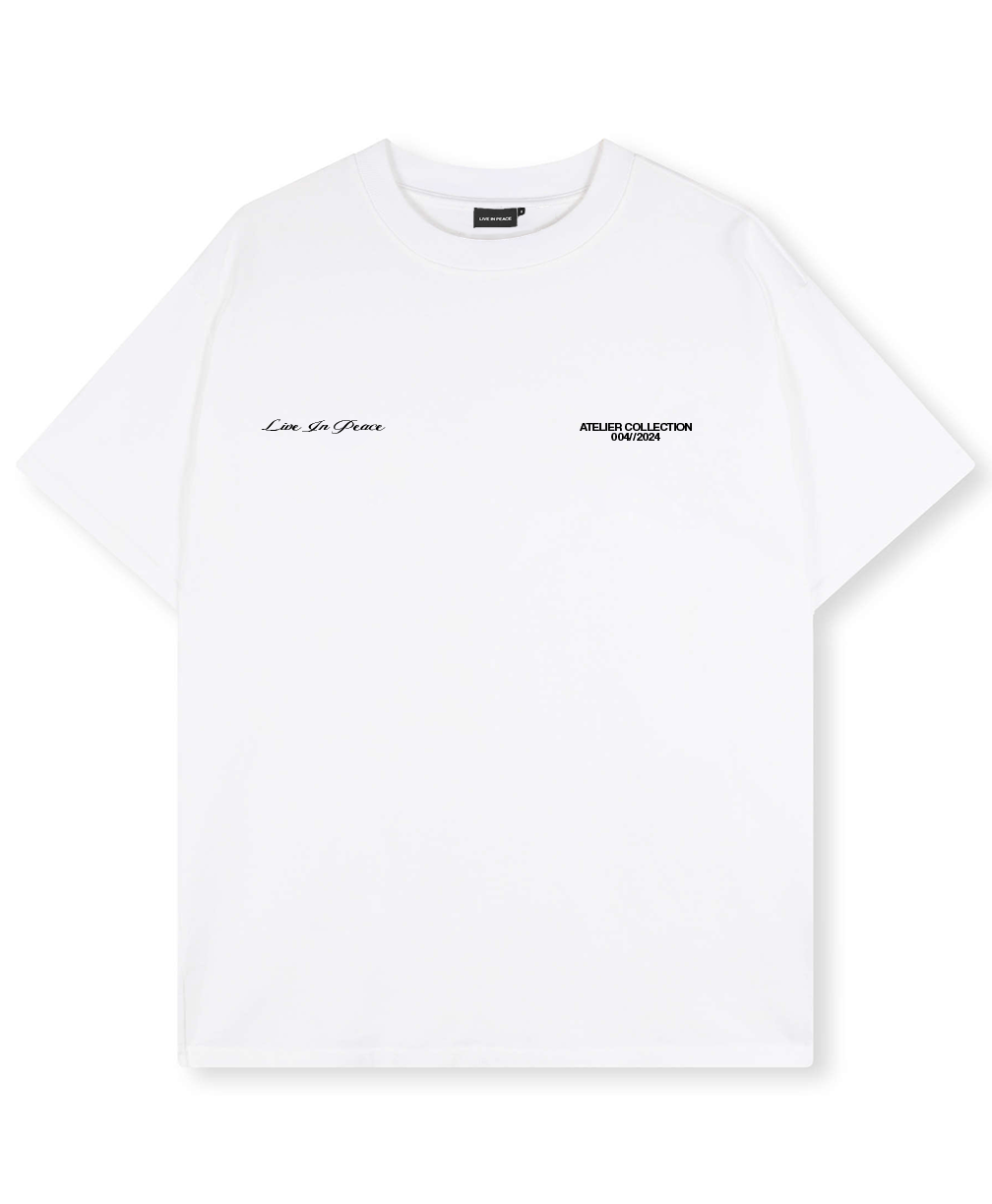 ART WILL SAVE US TEE BLACK [WHITE]