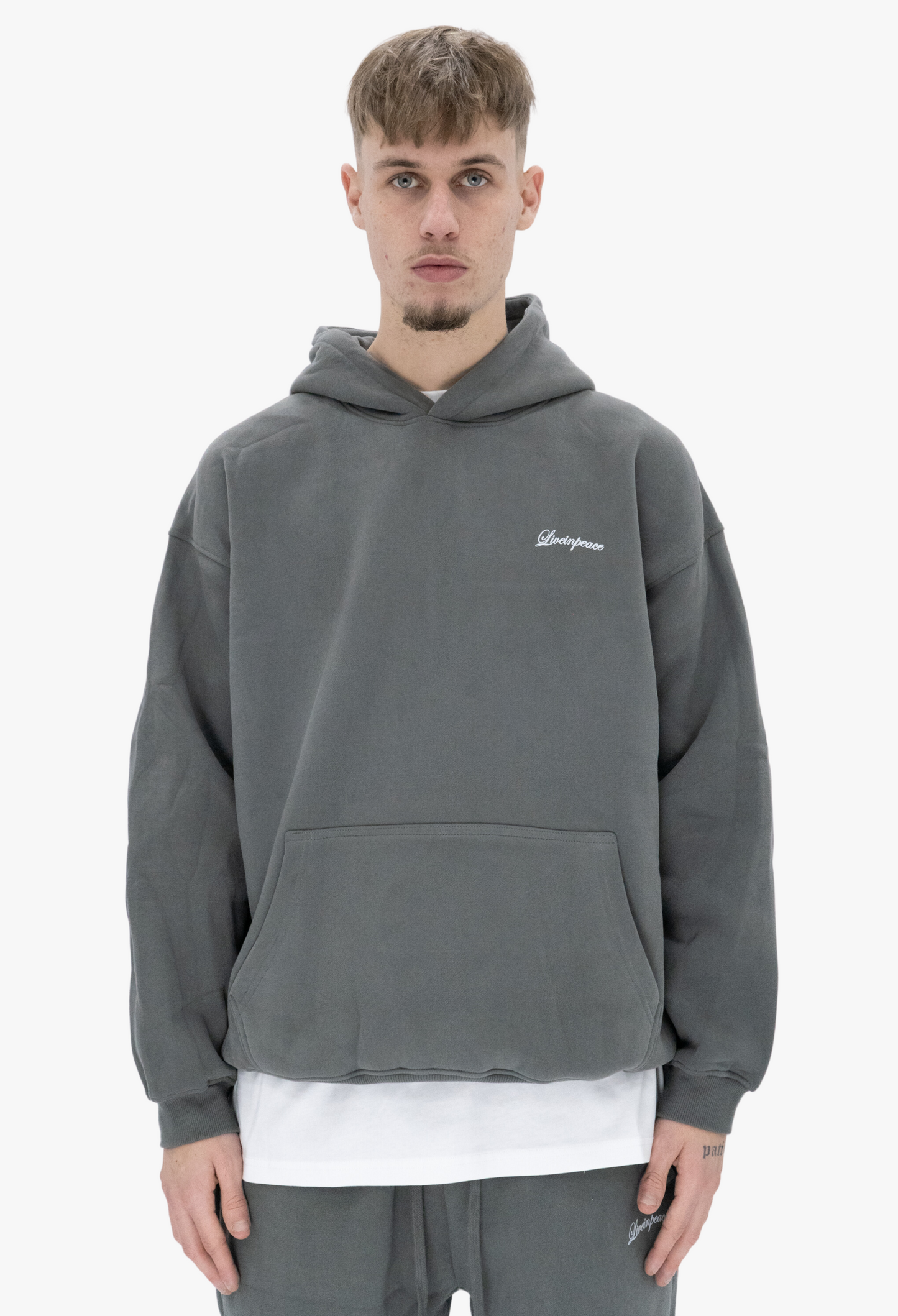 BASIC CLASSIC HOODIE GREY