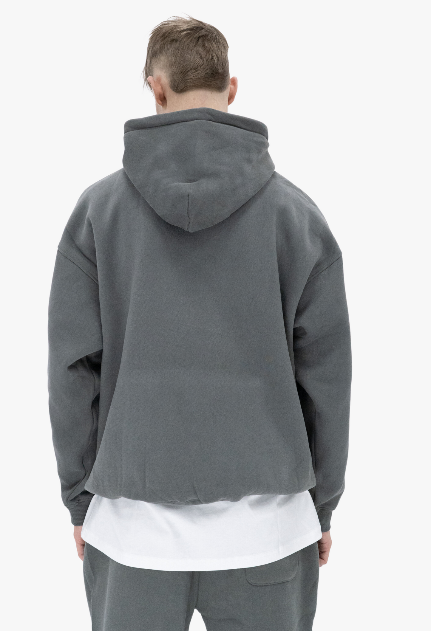 BASIC CLASSIC HOODIE GREY