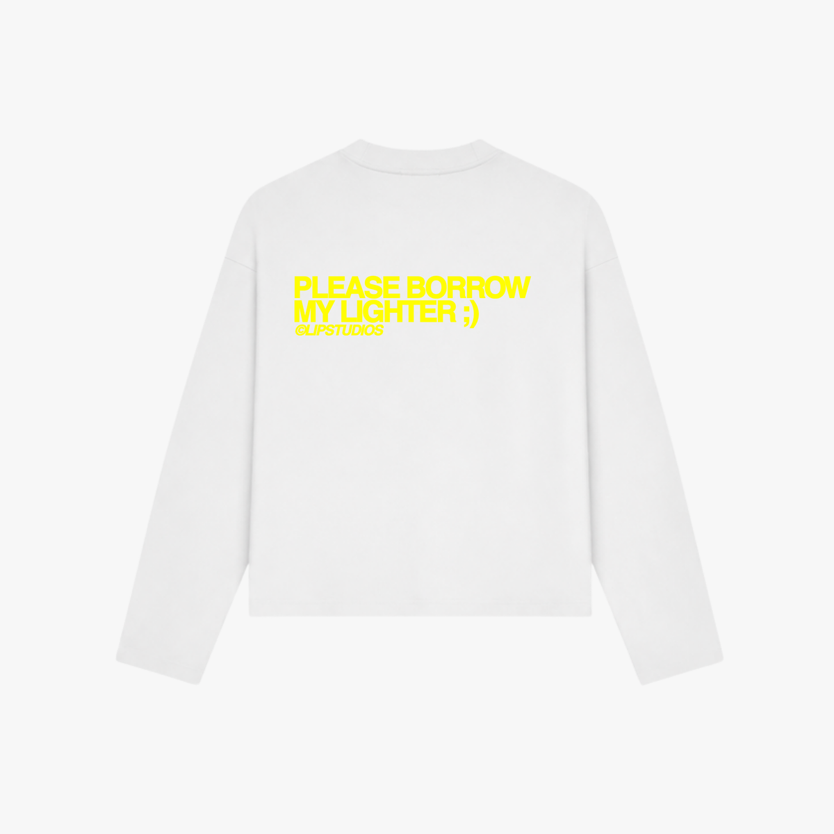 Lighter Longsleeve White ADE