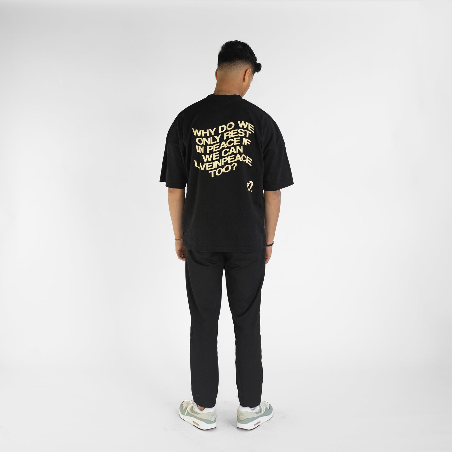 QUOTE TEE BLACK