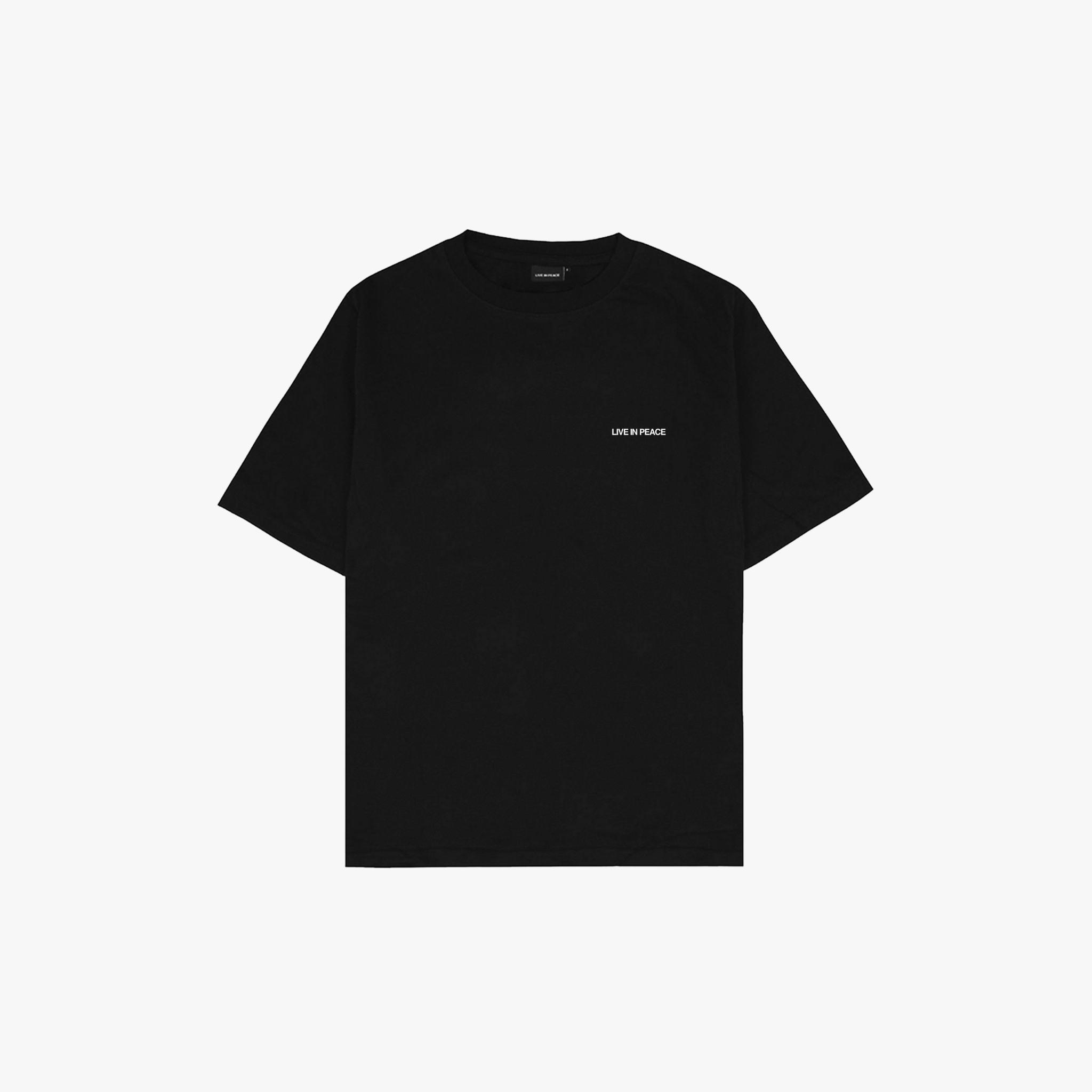 Mita Black Tee White (BD 1)