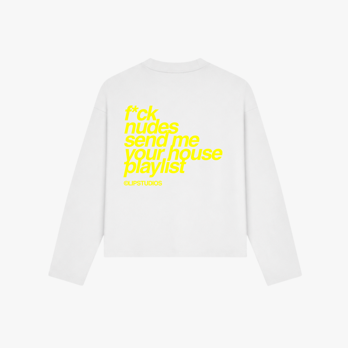 F*ck Nudes Longsleeve White ADE