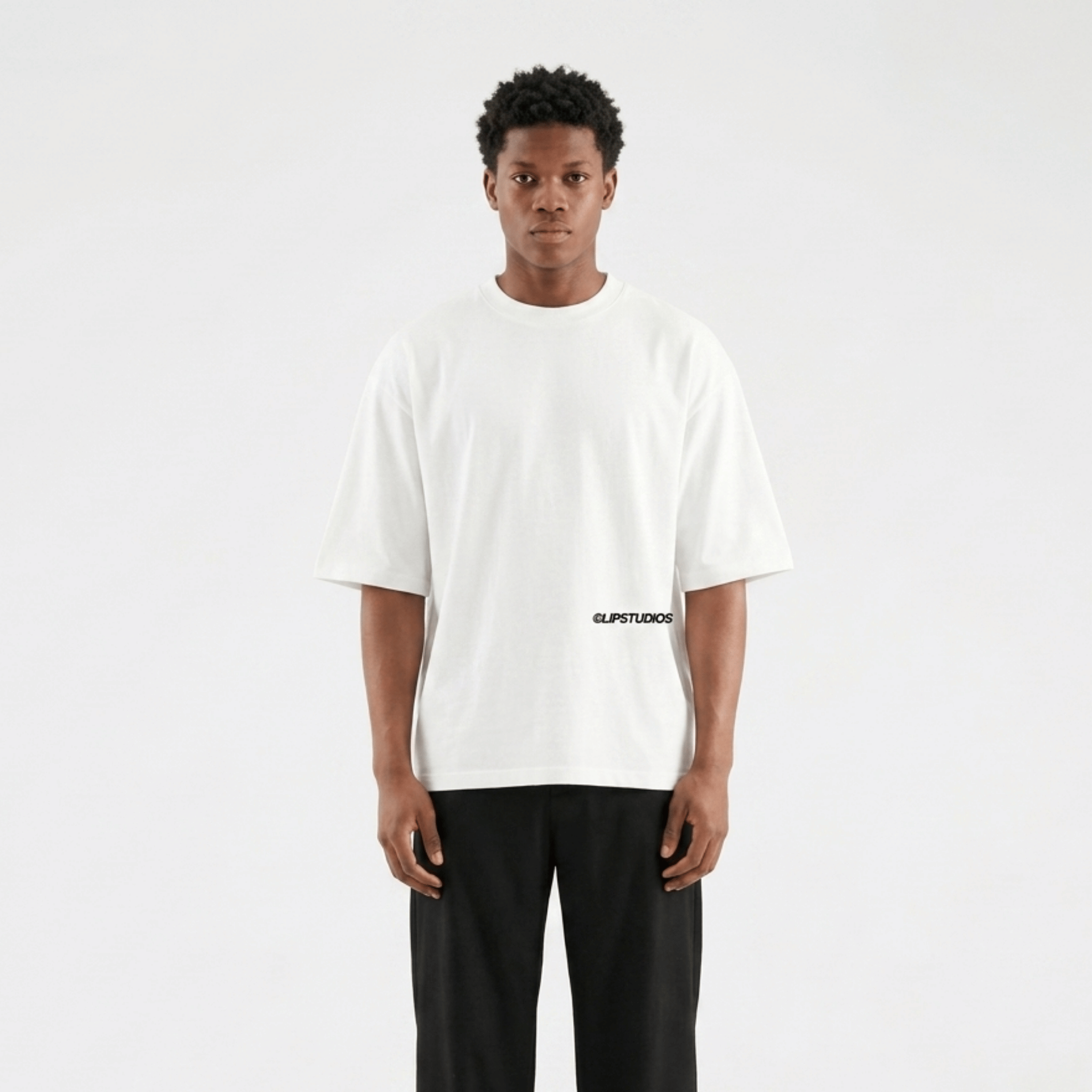 F*ck Nudes Tee - White - Black