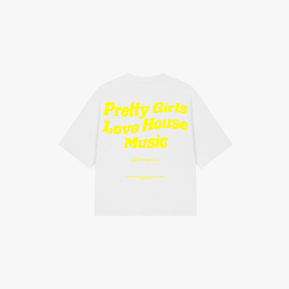 Pretty Girls Love House Music ADE White
