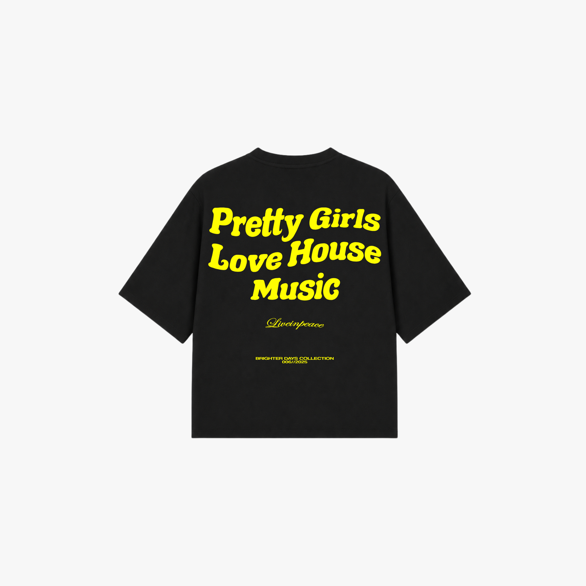 Pretty Girls Love House Music ADE black