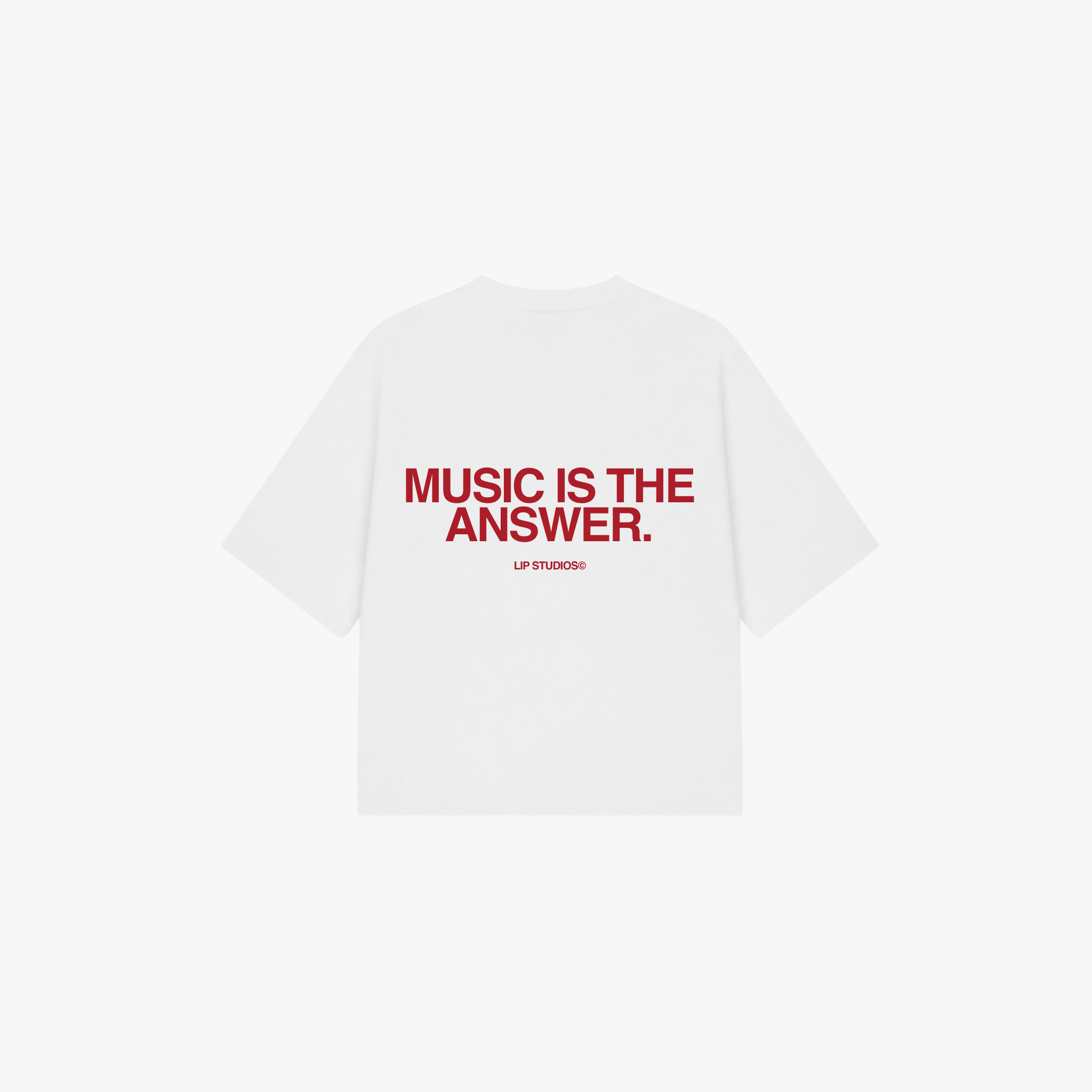 Music Is the Answer Red