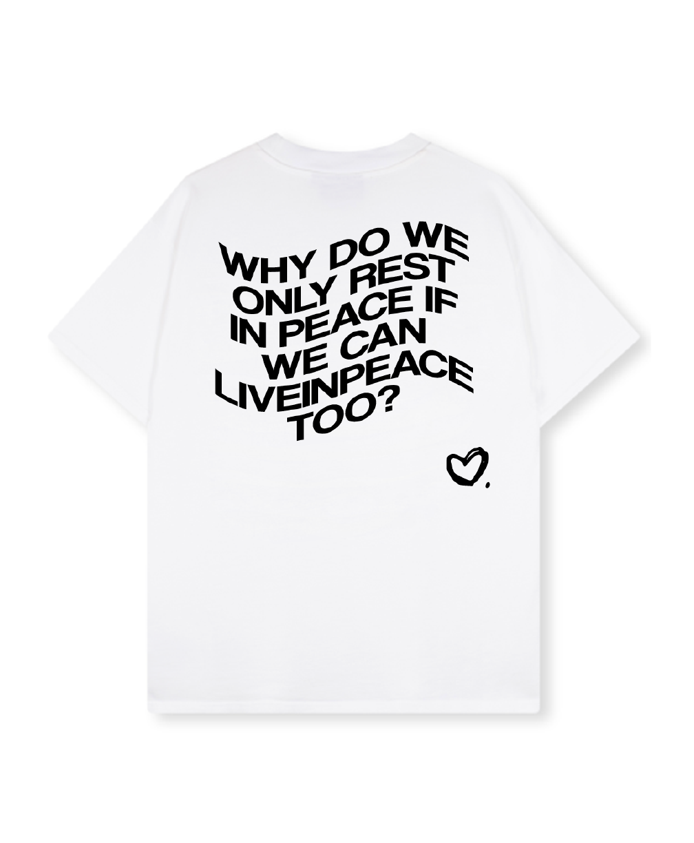 QUOTE TEE WHITE