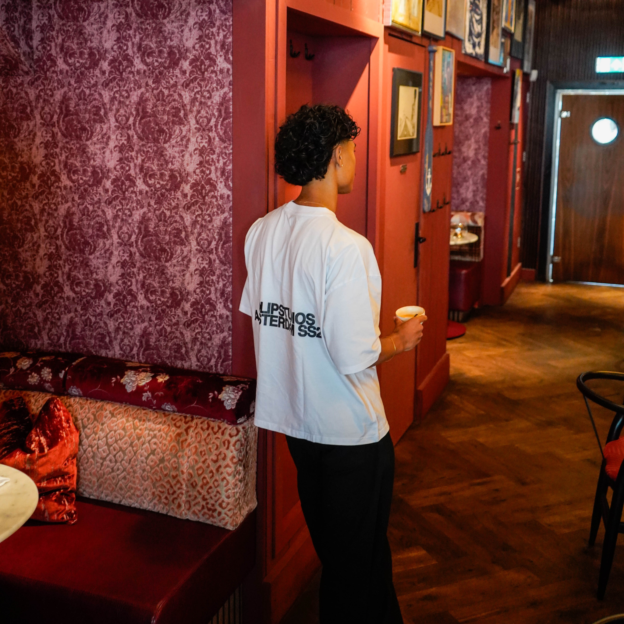 SS26 Tee - White - Black