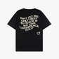 QUOTE TEE BLACK