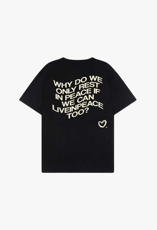 QUOTE TEE BLACK