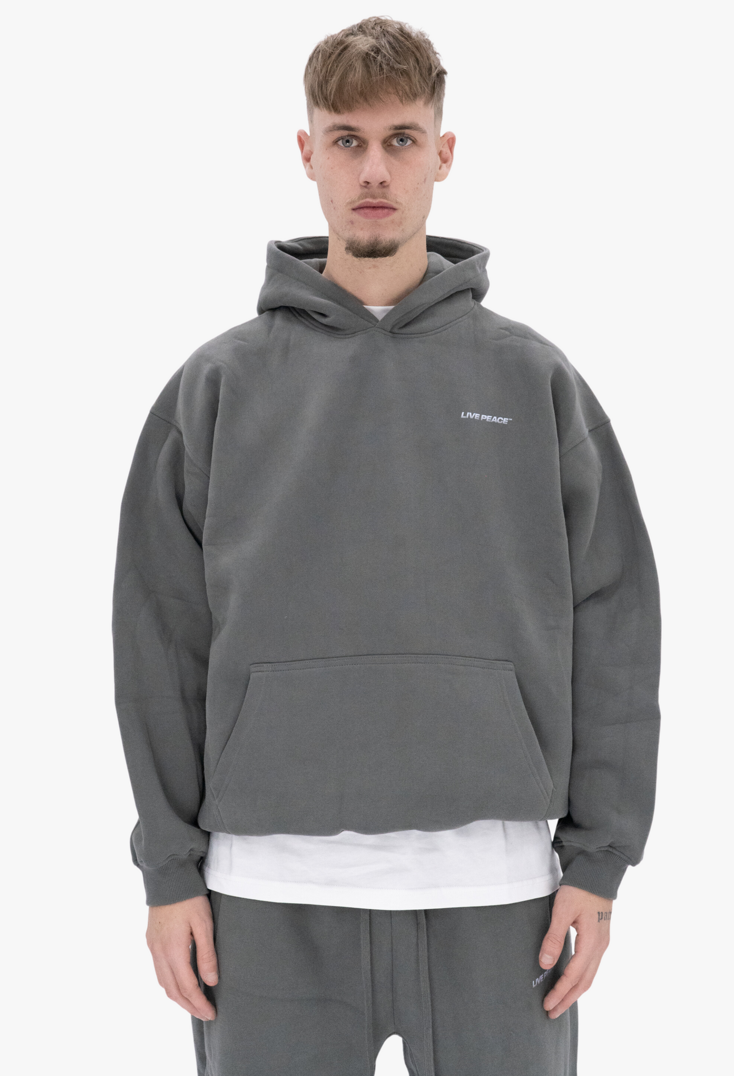 BASIC ACTIVE HOODIE GREY