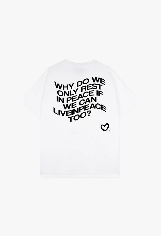 QUOTE TEE WHITE