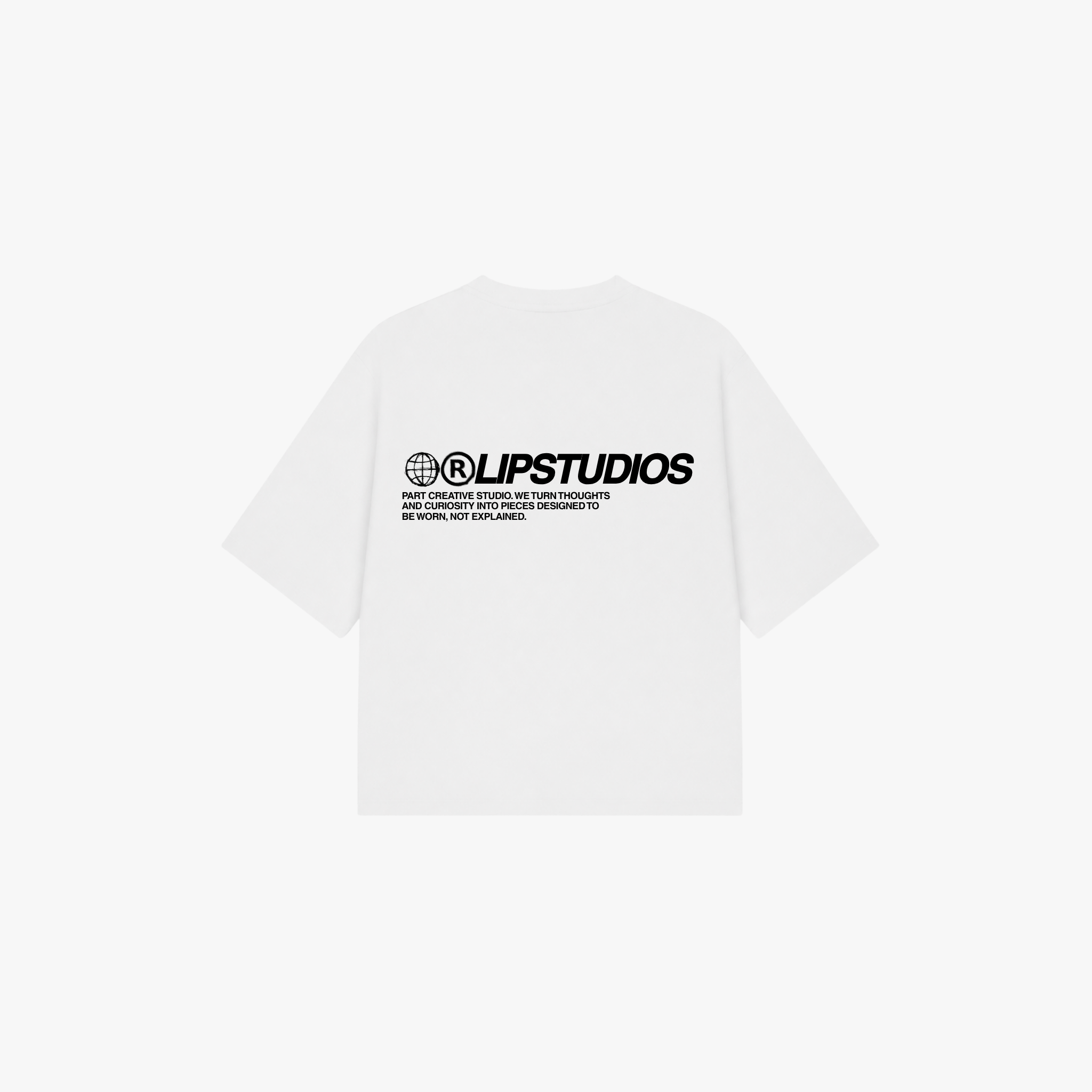 Creative Studio Tee - White - Black