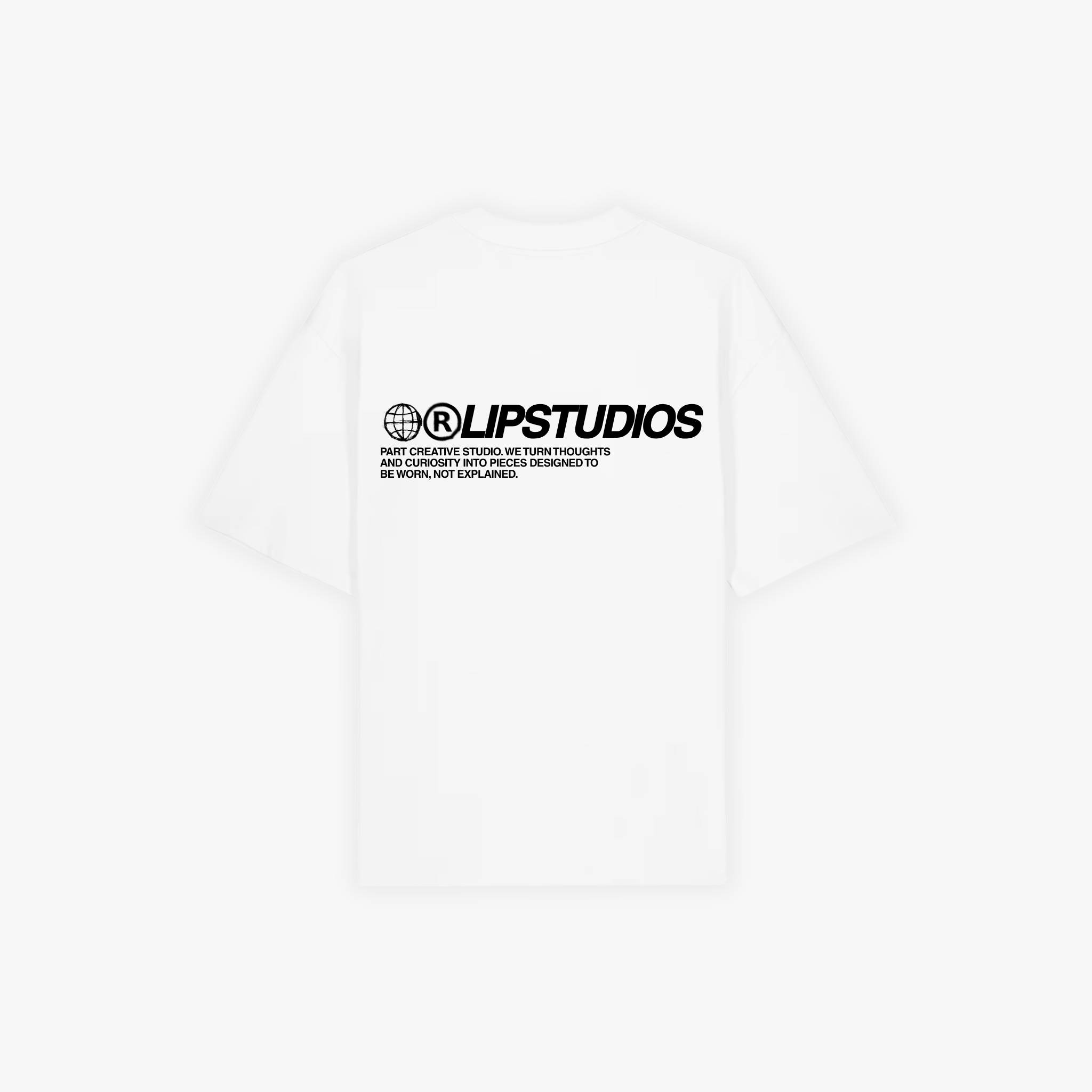 Creative Studio Tee - White - Black