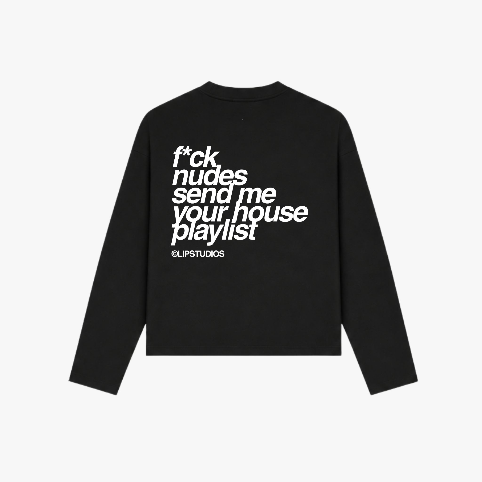 F*ck Nudes Longsleeve - Black
