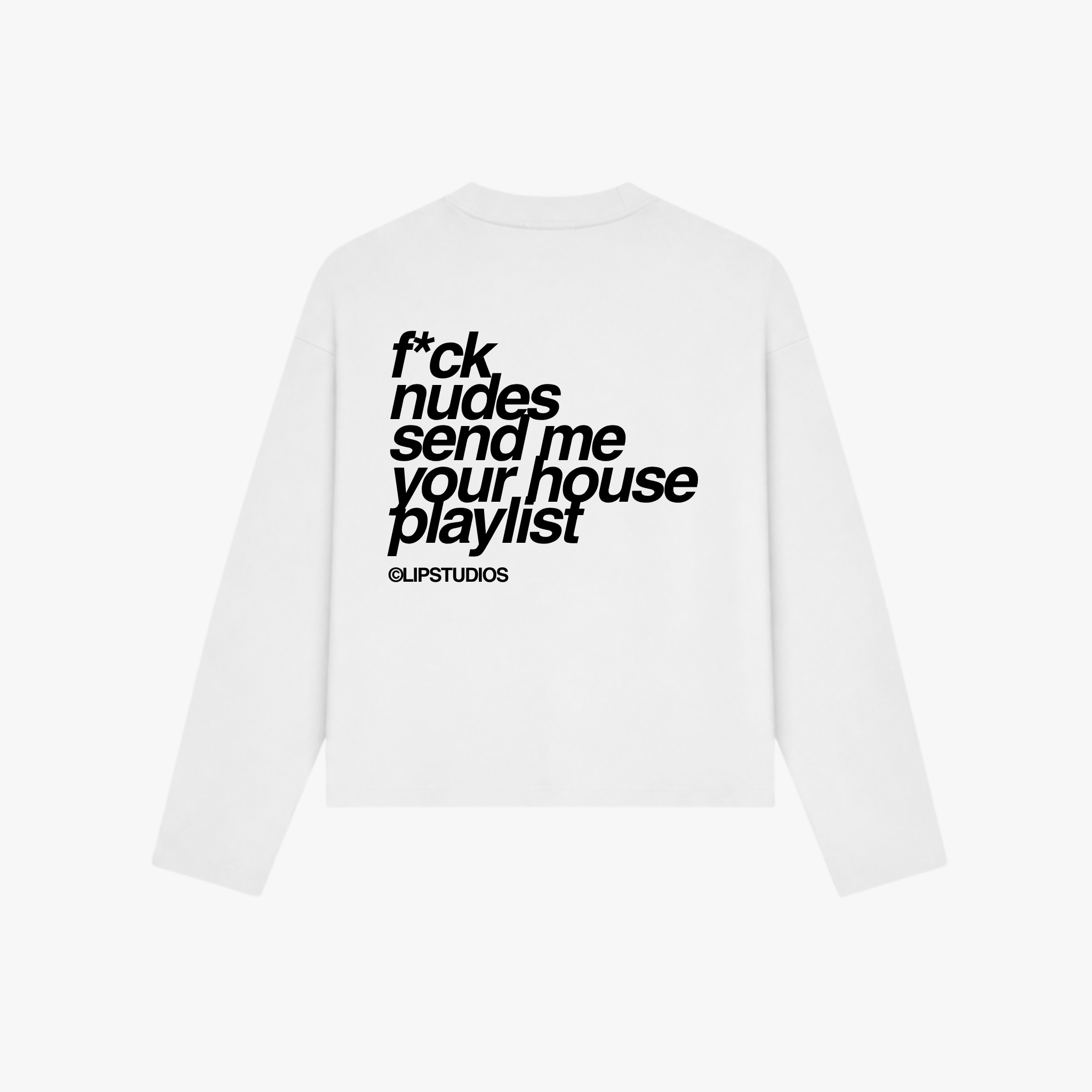 F*ck Nudes Longsleeve - White