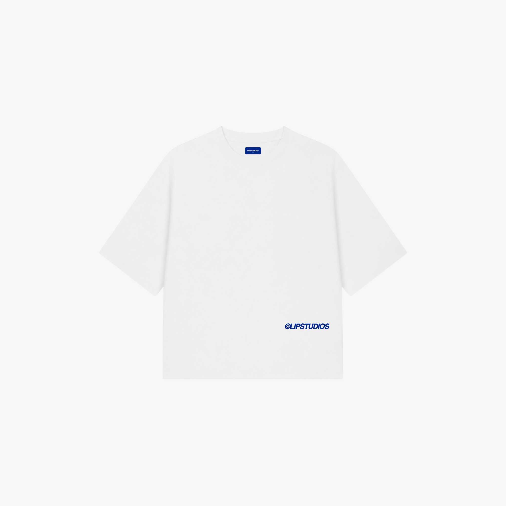 SS26 Tee - White - Blue