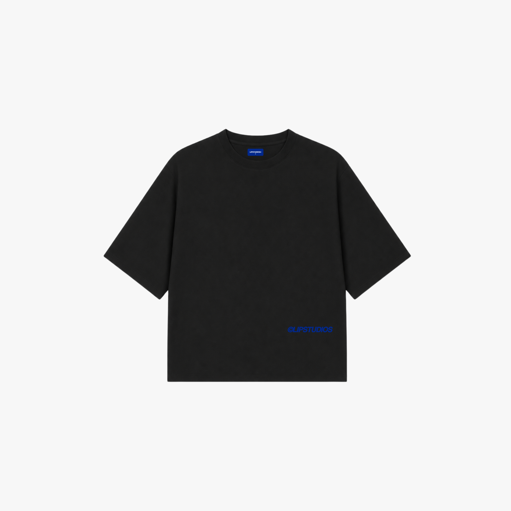 Ss26 Tee - Black - Blue