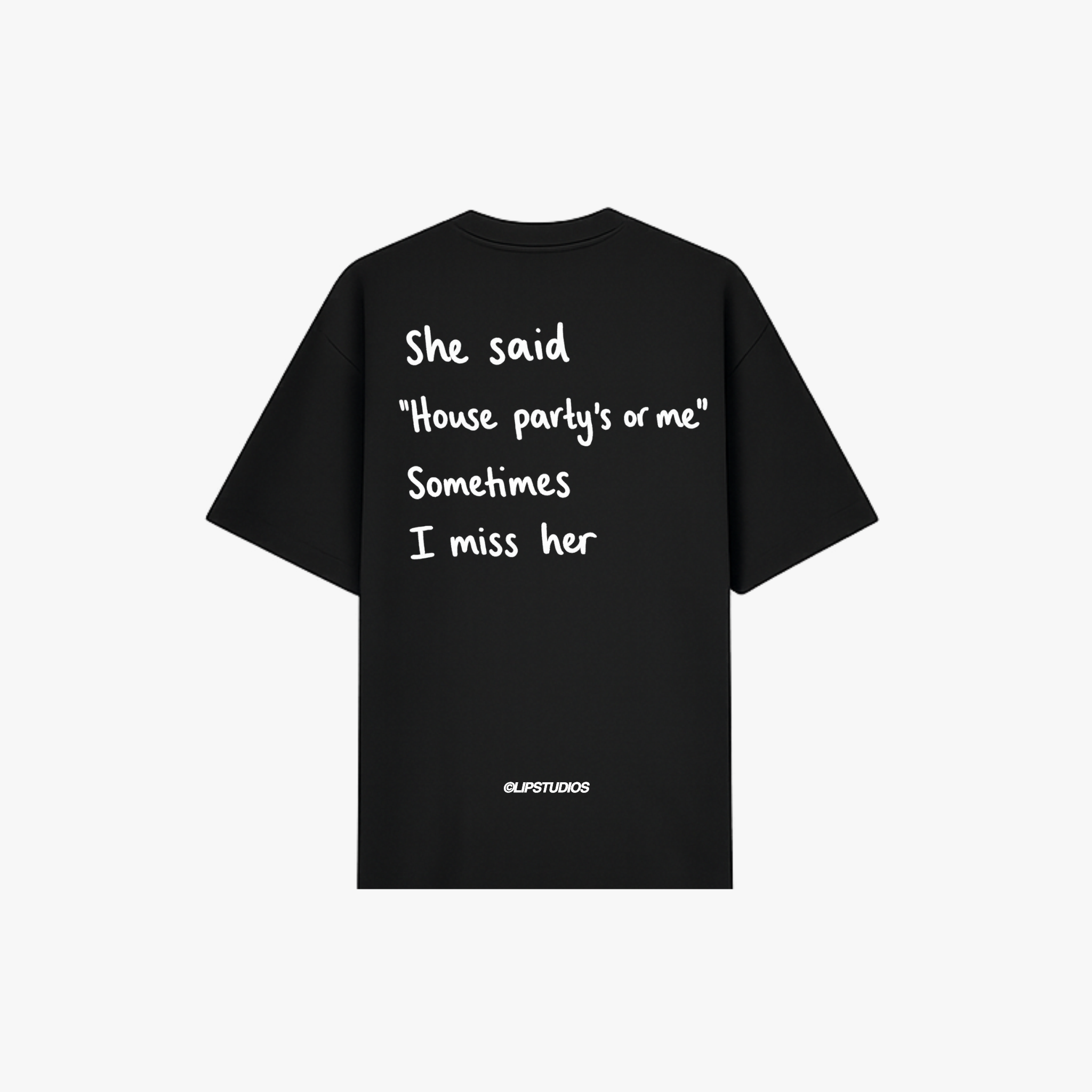 Miss You... Tee - Black