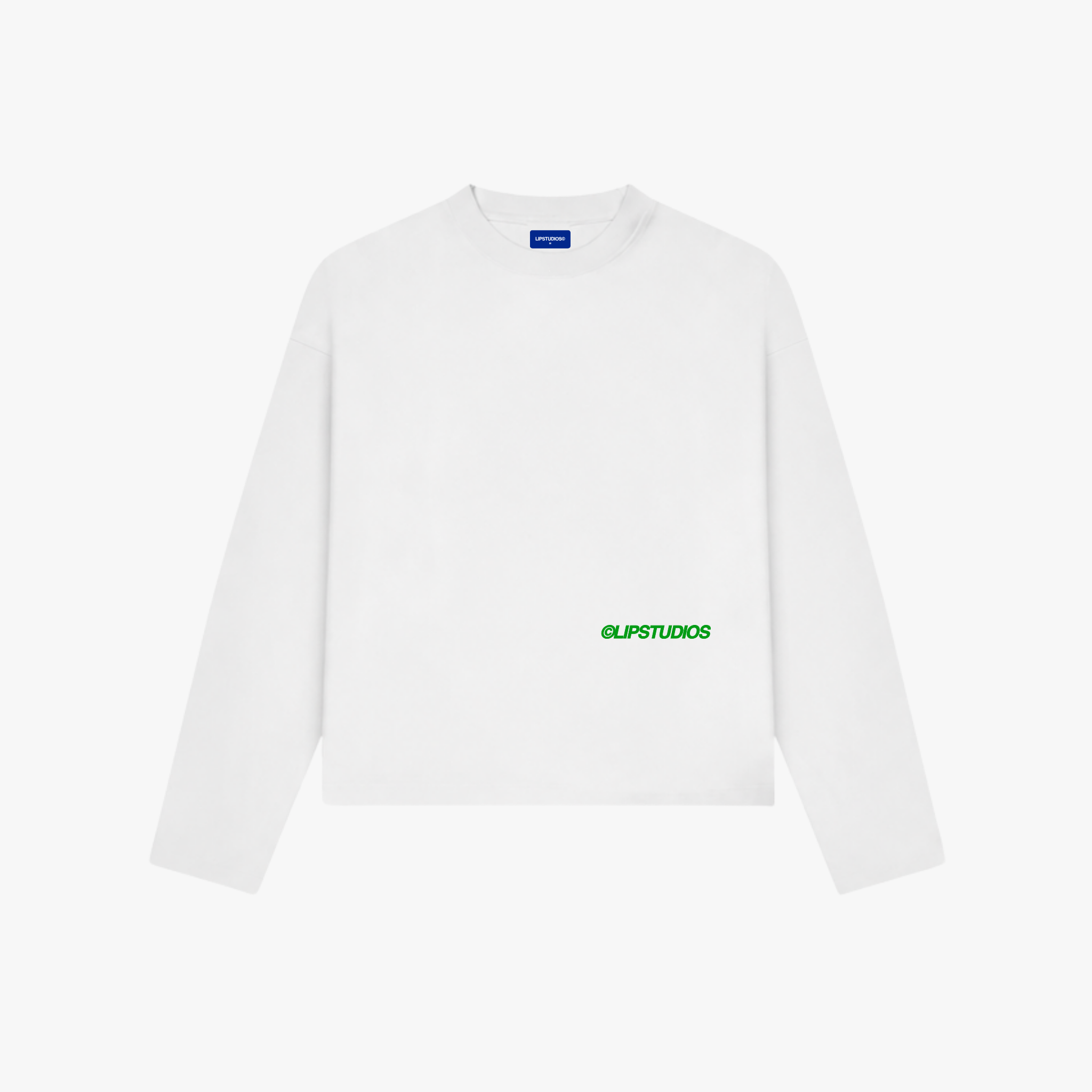 Ss26 Longsleeve - White - Green