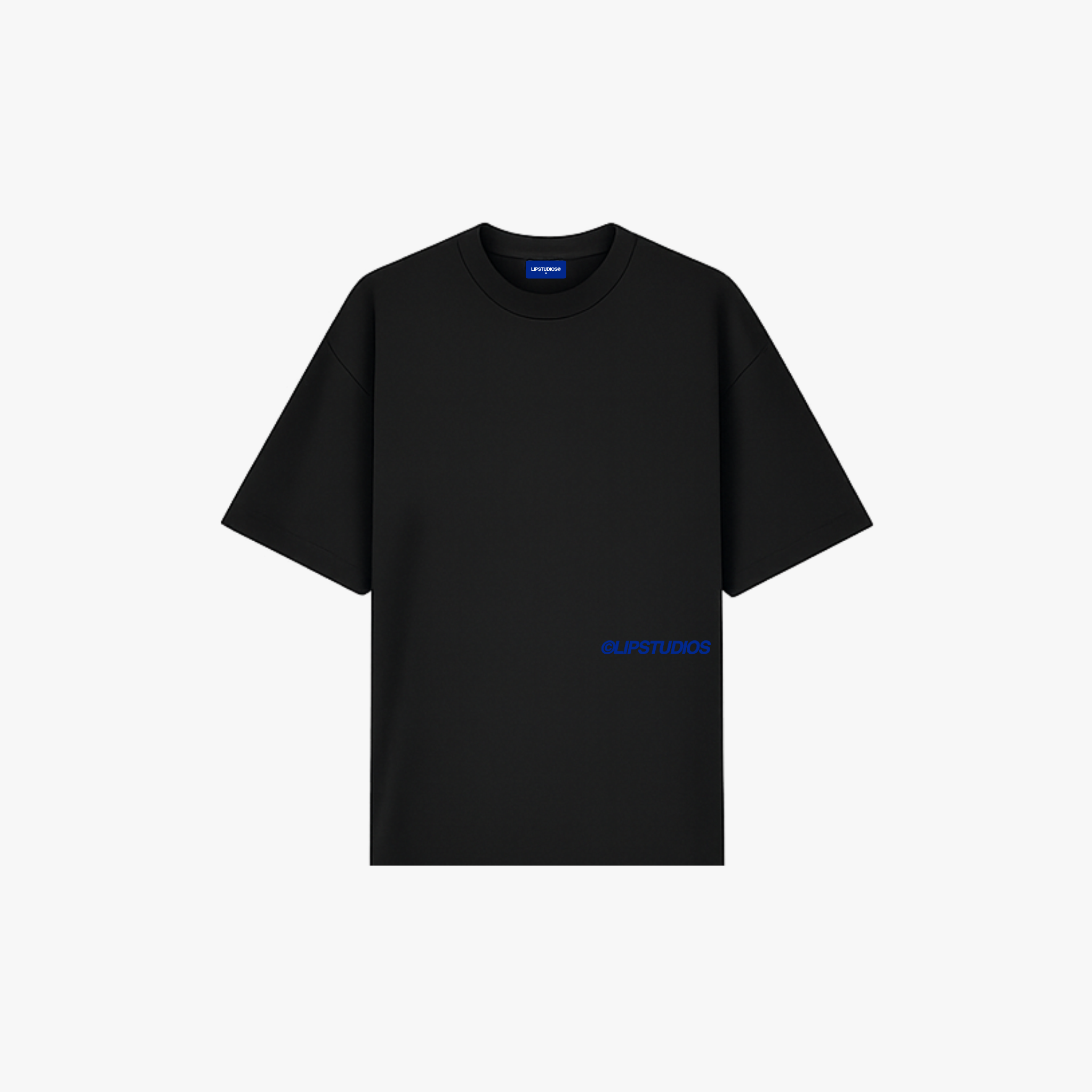 Ss26 Tee - Black - Blue