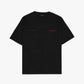 ART WILL SAVE US TEE RED [BLACK]