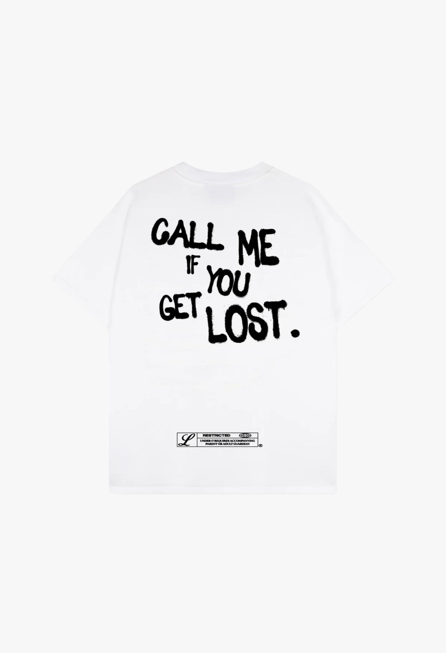 CALL ME IF YOU GET LOST TEE BLACK [WHITE]