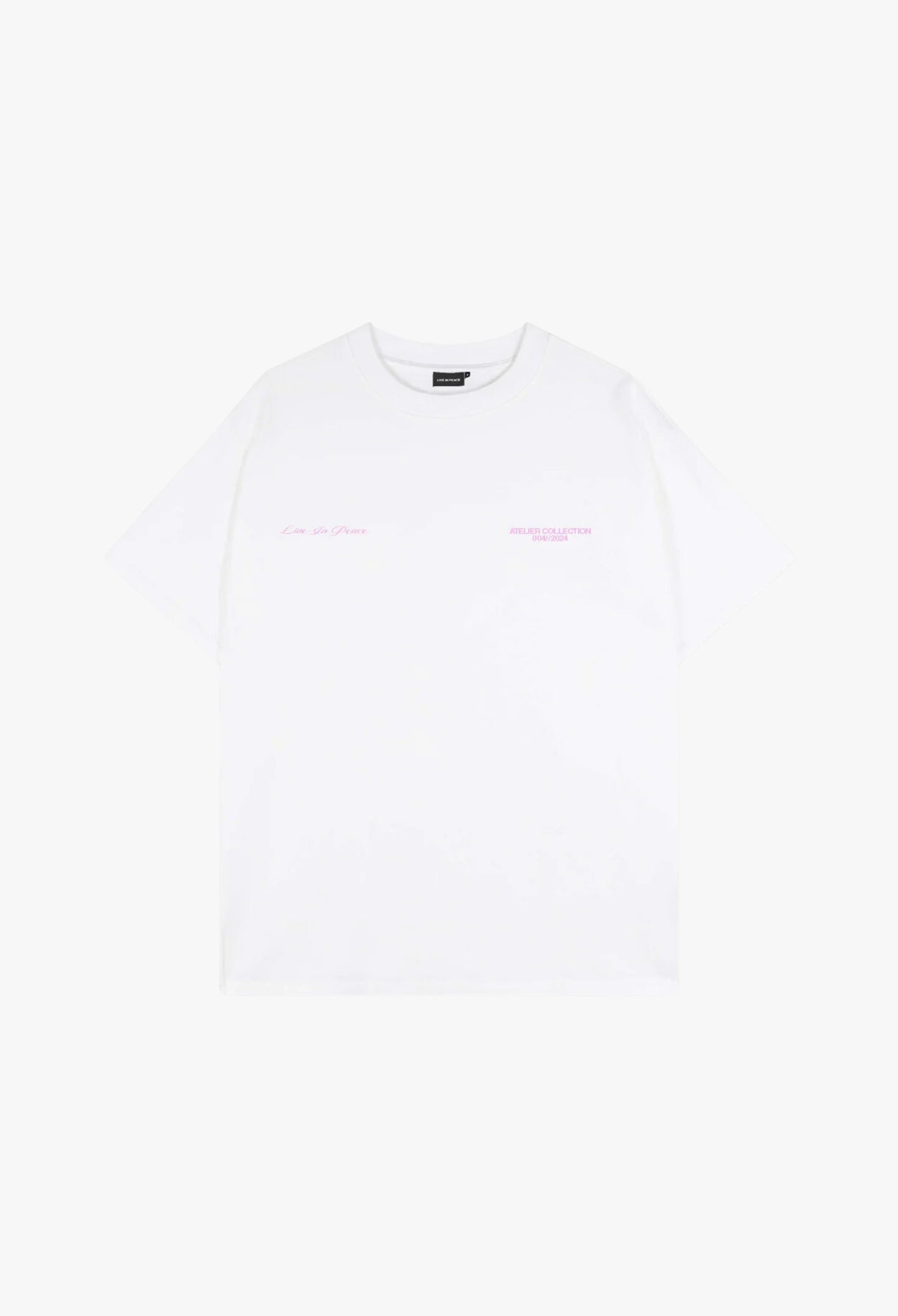 ART WILL SAVE US TEE PINK [WHITE]