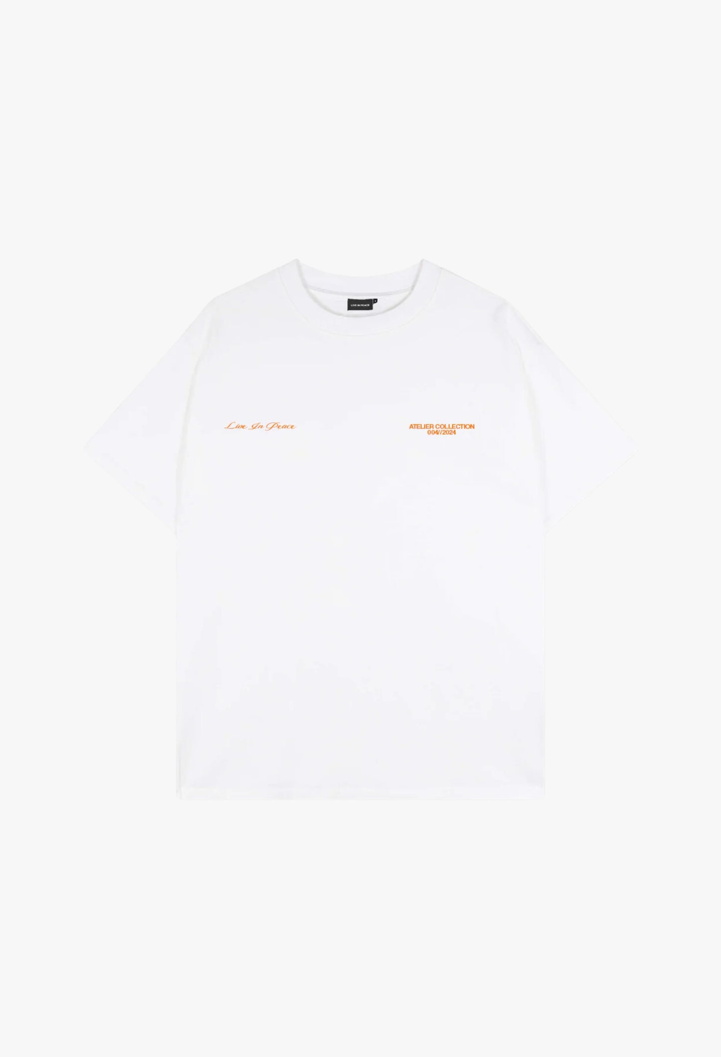 ART WILL SAVE US TEE ORANGE [WHITE]