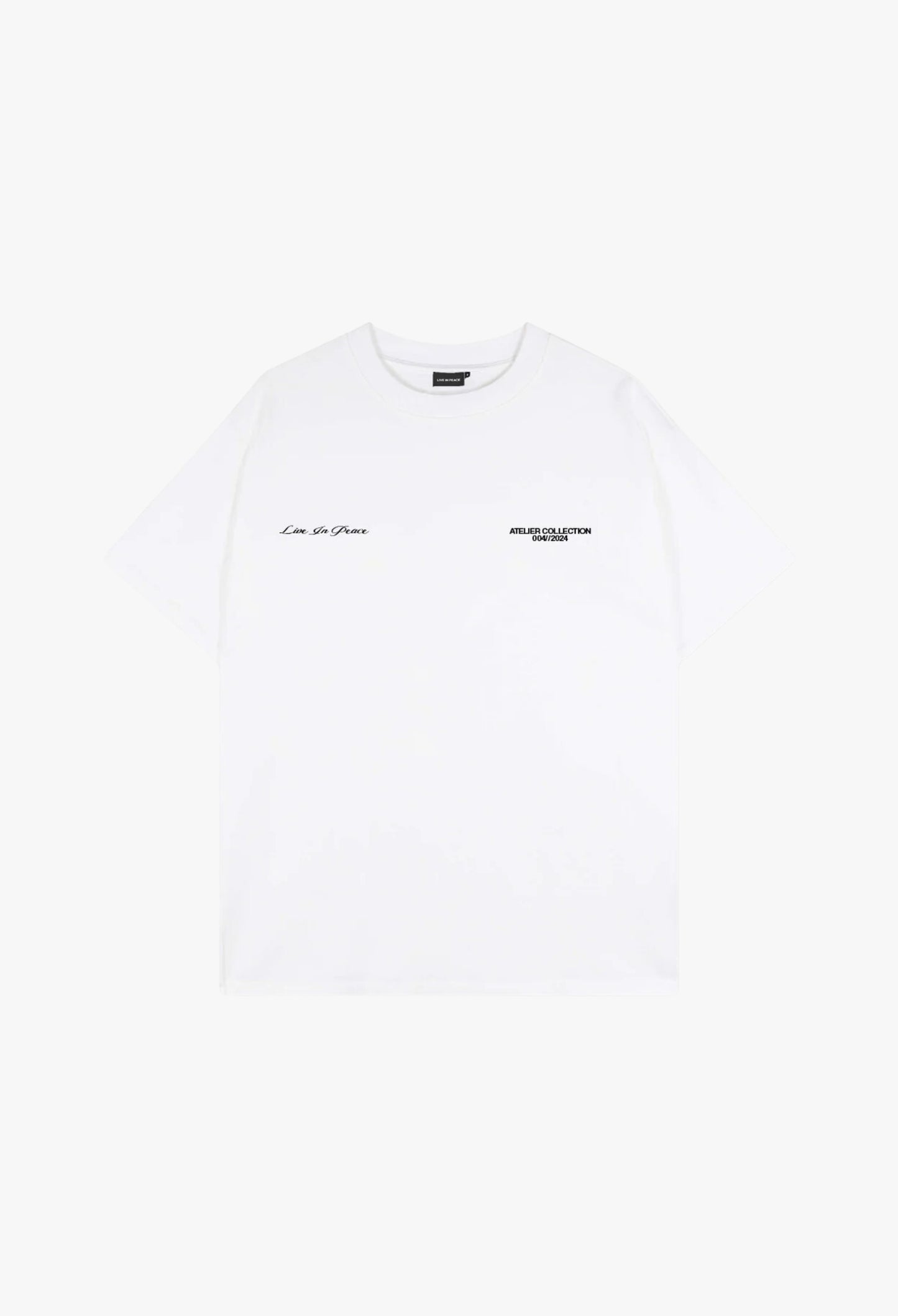 ART WILL SAVE US TEE BLACK [WHITE]