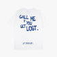 CALL ME IF YOU GET LOST TEE BLUE [WHITE]