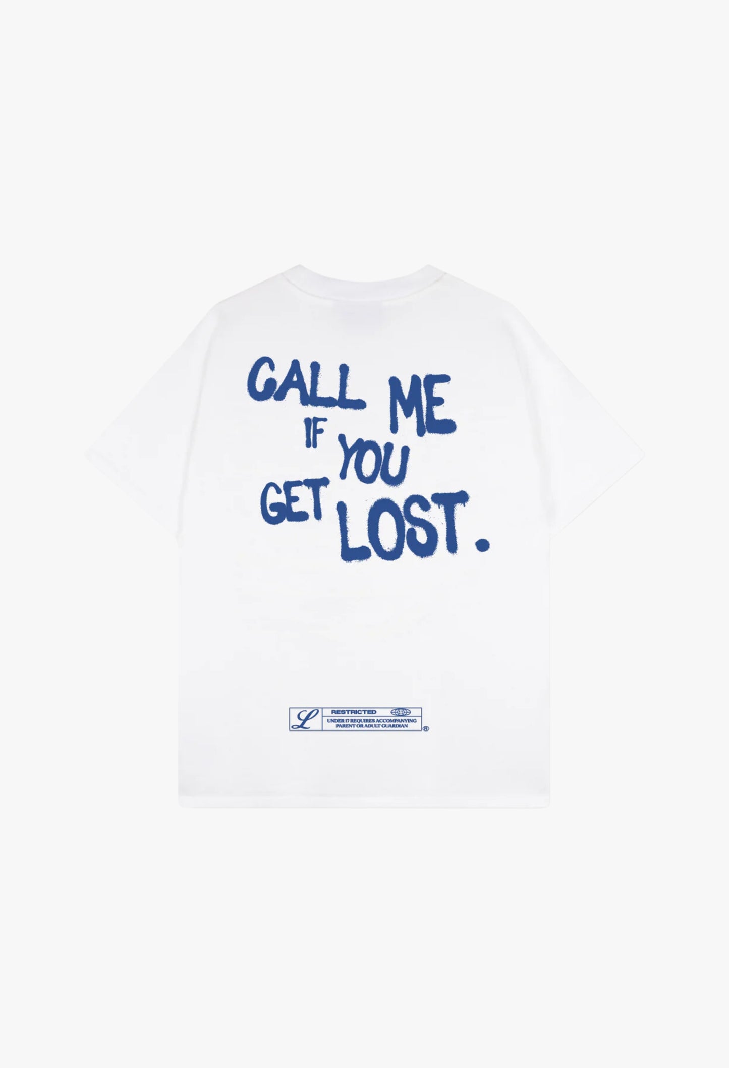 CALL ME IF YOU GET LOST TEE BLUE [WHITE]