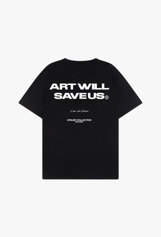 ART WILL SAVE US WHITE [BLACK]